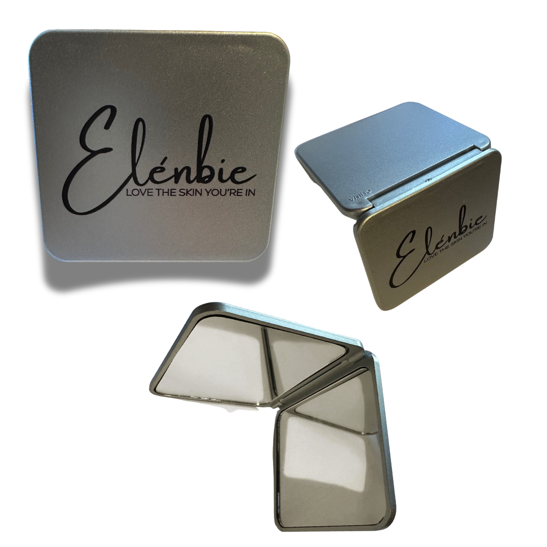 Compact Mirror | Makeup Mirror | Travel Makeup Mirror | Elénbie Beauty